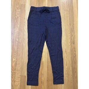 Only onlPOPTRASH Easy Glitter Pant Jogger Purple Shimmer Pull on Size M